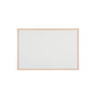 Q-Connect Wooden Frame Whiteboard 900x600mm KF03571