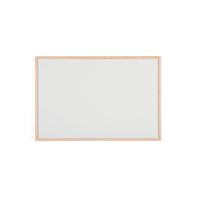 Q-Connect Wooden Frame Whiteboard 900x1200mm KF03572