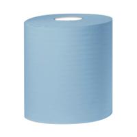 2Work 2-Ply Centrefeed Roll 150m Blue (6 Pack) KF03805