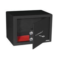 Q-Connect Key Operated Safe 10 Litre Black KF10475