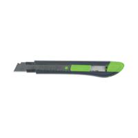 Q-Connect Heavy Duty 18mm Cutting Knife Black/Green 68BC