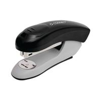 Q-Connect Half Strip Plastic Stapler Black KF14204