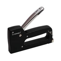 Q-Connect Lightweight Hand Tacker 23/6-8 Staples Black KF14224