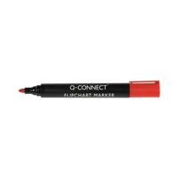 Q-Connect Flipchart Marker Bullet tip 2mm Red Pack of 10 KF15399