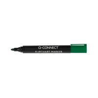 Q-Connect Flipchart Marker Bullet tip 2mm Green Pack of 10 KF15400