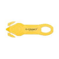 Q-Connect 3-in-1 Safety Cutter Concealed Steel Blade Yellow KF17051