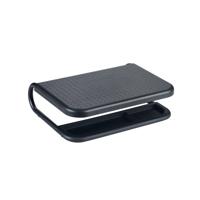 Q-Connect Monitor Laptop Riser with Desktop Organiser 380x295x110mm Black KF17416