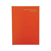Academic Diary Day Per Page A4 Orange 2026-2027 FS669192