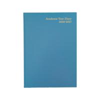 Academic Diary Day Per Page A4 Sky Blue 2026-2027 FS669162