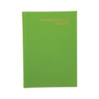 Academic Diary Day Per Page A5 Lime Green 2026-2027 FS669182