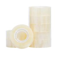 Q-Connect Easy Tear Polypropylene Tape 24mmx33m 1 Inch Core Clear (Pack of 6) KF27014