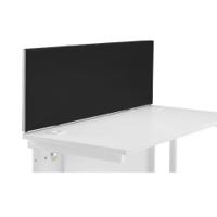 Astin Desk Mounted Screen 1190x27x390mm Black KF70001