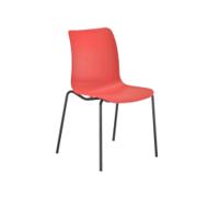 Jemini Flexi 4 Leg Chair 520x530x850mm Red KF70035