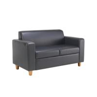 Jemini Iceberg PU Sofa Wooden Foot KF70106