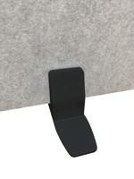 Serrion Surface Mounted Screen Holder for PET Desk Mounted Screen Black KF70132