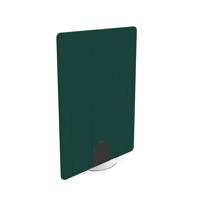 Serrion PET Freestanding V-Groove Acoustic Screen 1200x1600mm Green KF70141