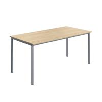 Serrion Multipurpose Table 1600x800x730mm Oak/Silver KF800251