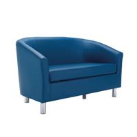 Jemini Tub Sofa Polyurethane Blue KF70361
