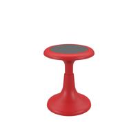 Titan Junior Wobble Stool 300x300x380mm Red KF70390