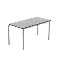 Titan Crush Bent Frame Table 1200x600x640mm Grey KF70443