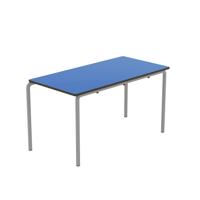 Titan Crush Bent Frame Table 1200x600x640mm Blue/Grey KF70445