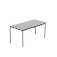 Titan Crush Bent Frame Table 1100x550x530mm Grey KF70459