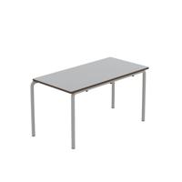 Titan Crush Bent Frame Table 1100x550x590mm Grey KF70467