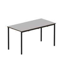 Titan Fully Welded Frame Table 1200x600x640mm Grey/Black KF70474
