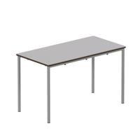Titan Fully Welded Frame Table 1100x550x460mm Grey KF70483