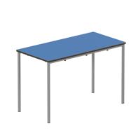 Titan Fully Welded Frame Table 1100x550x530mm Blue/Grey KF70493