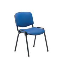 Jemini Ultra Multipurpose Stacking Chair Polyurethane Blue KF72902