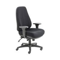 Avior Lucania High Back Task Chair 640x655x1055-1140mm Black KF74020