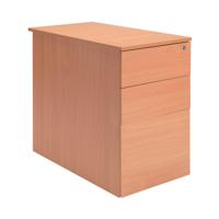 Serrion Desk High Pedestal 600 Bavarian Beech KF74110