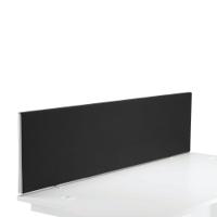 First Desk Mounted Screen 1800x25x400mm Special Black KF74843