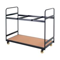 Titan Folding Exam Desk Trolley 25 Capacity 600x1225x1150mm KF78655