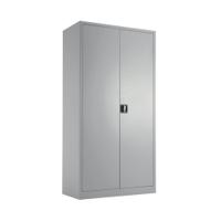 Talos Double Door Stationery Cupboard 920x420x1790mm Grey KF78754