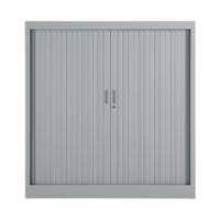 Talos Side Opening Tambour Unit 1000x450x1050mm Grey KF78758