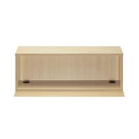 Jemini Reception Modular Straight Riser Unit 1200x315x400mm Maple KF78973