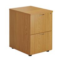 First 2 Drawer Filing Cabinet 465x600x730mm Nova Oak KF79916