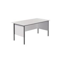 Serrion Rectangular 4 Leg Desk 1500x750x730mm White KF800018