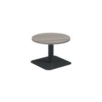 Jemini Origin 600mm Low Table Grey Oak/Black KF800165