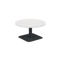 Jemini Origin 800mm Low Table White/Black KF800172