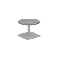 Jemini Origin 600mm Low Table Grey Oak/Silver KF800175