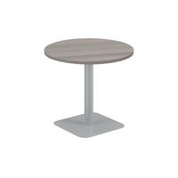 Jemini Origin 800mm Mid Table Grey Oak/Silver KF800212