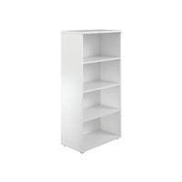 Jemini Wooden Bookcase 800x450x1600mm White KF810544