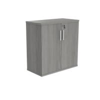 Polaris Cupboard Lockable 800x400x816mm Alaskan Grey Oak KF821346