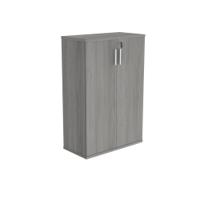 Polaris Cupboard Lockable 800x400x1204mm Alaskan Grey Oak KF821356