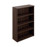 Avior Executive Bookcase 1005x404x1560mm Dark Walnut KF821946