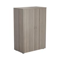 Jemini Wooden Cupboard 800x450x1200mm Grey Oak KF822931