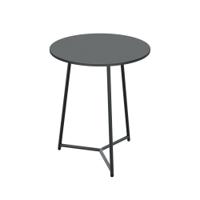 Jemini Trinity Mid Table 800x800x735mm Black/Black KF823643